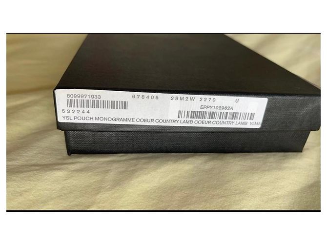Saint Laurent Bolsa de notas de monograma - vista 9