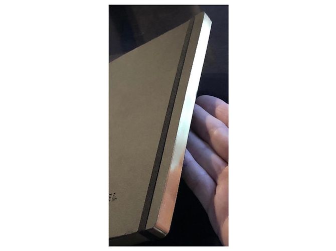 Cambon Chanel cuaderno ancho Negro - vista 3