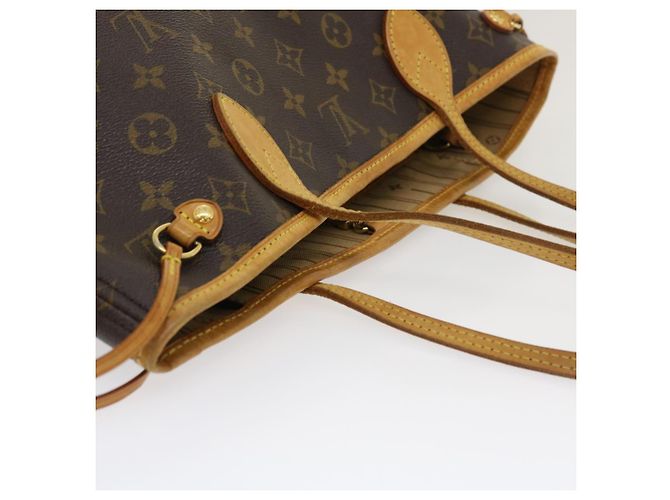 Louis Vuitton Neverfull PM Castaño - vista 4