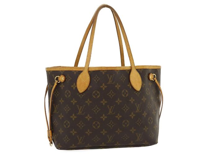 Louis Vuitton Neverfull PM Castaño - vista 6