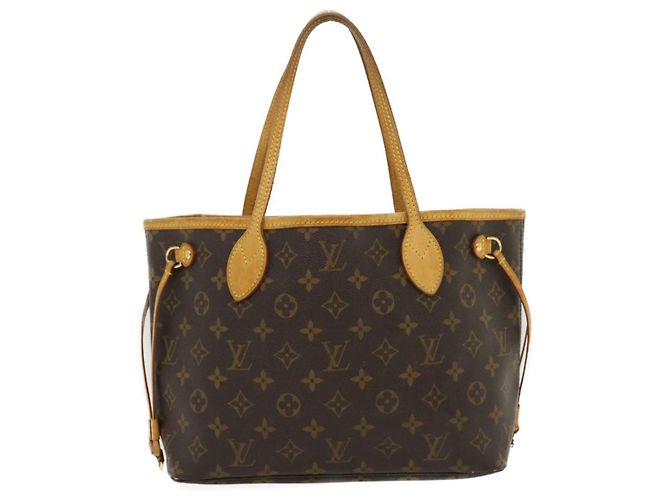 Louis Vuitton Neverfull PM Castaño - vista 7