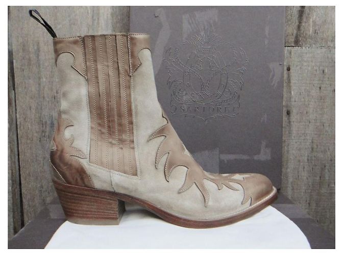 Sartore p boots 36,5 Nueva condición Beige - vista 3