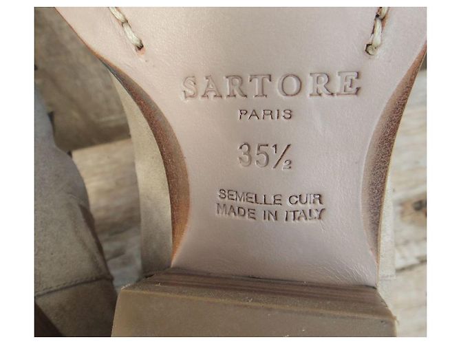 Sartore p boots 36,5 Nueva condición Beige - vista 5