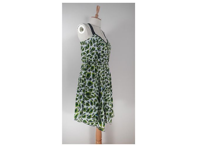 Diane Von Furstenberg Kleid Mehrfarbig Polyester Größe S Mehrfarben - Ansicht 3