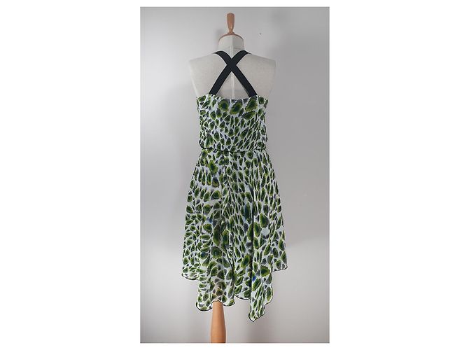 Diane Von Furstenberg Kleid Mehrfarbig Polyester Größe S Mehrfarben - Ansicht 5
