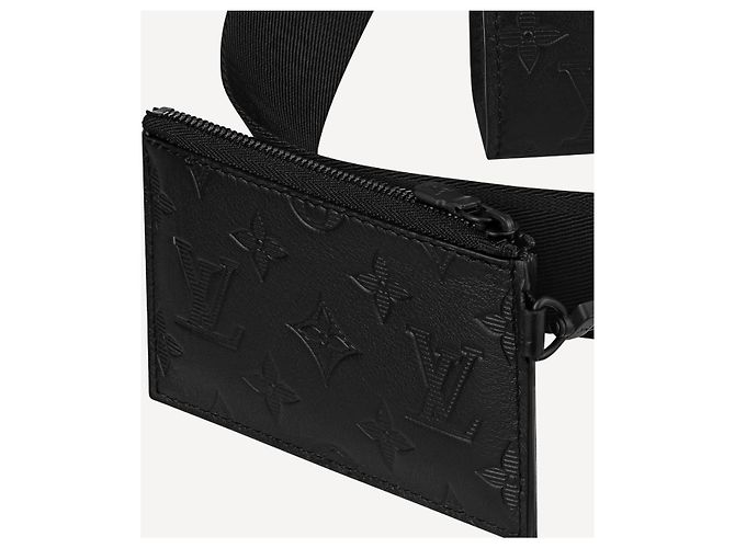 Louis Vuitton Portafoglio indossabile LV Gaston nuovo Nero - vista 3