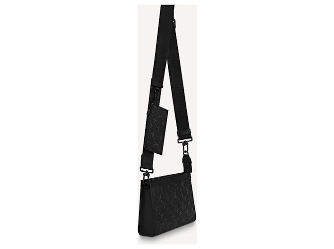 Louis Vuitton Portafoglio indossabile LV Gaston nuovo Nero - vista 4