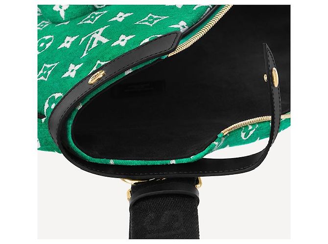 Louis Vuitton Funda para raqueta de tenis LV Velvet Verde - vista 4