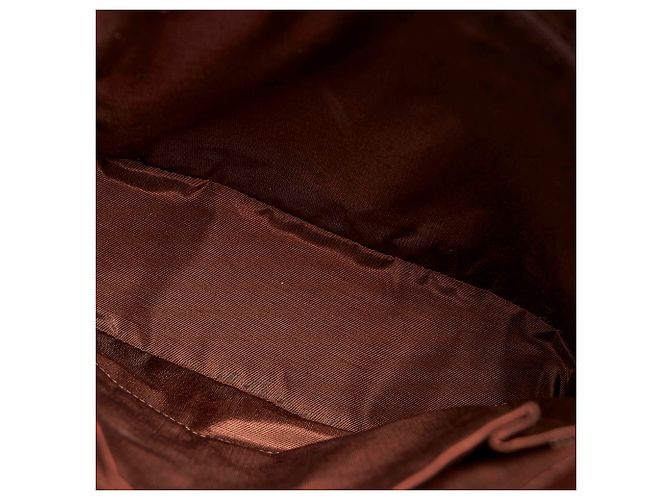 Borsa a tracolla in tela check Burberry Brown Haymarket Marrone Multicolore Beige - vista 5