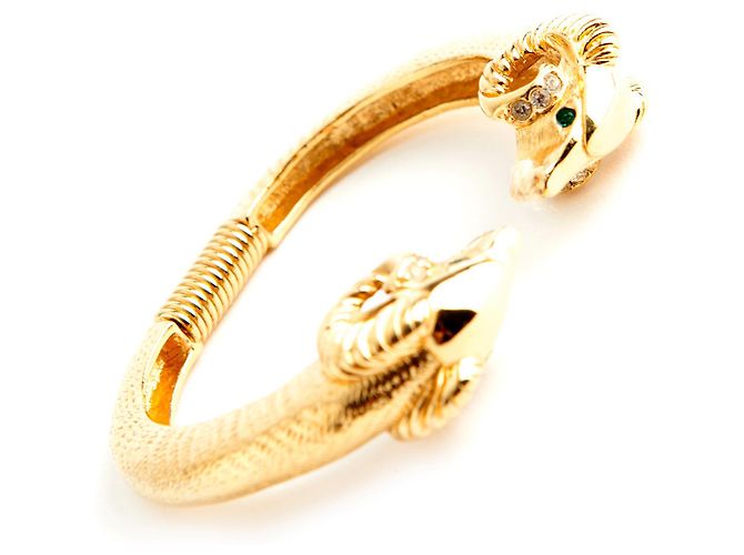 Kenneth Jay Lane Bracciale in oro zodiacale KJL D'oro - vista 2