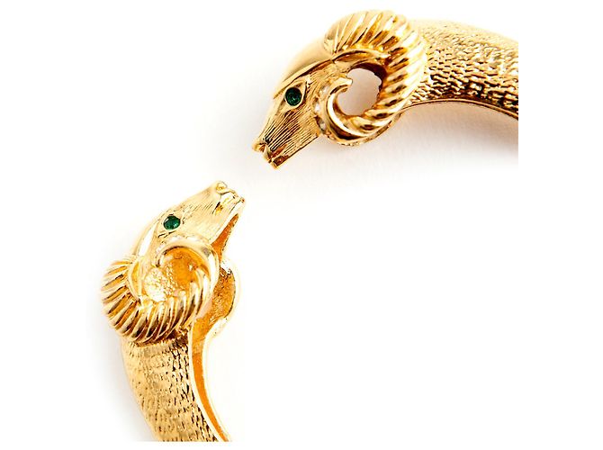 Kenneth Jay Lane Bracciale in oro zodiacale KJL D'oro - vista 4