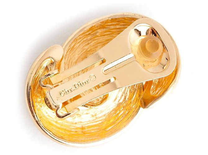 Orecchini a clip Christian Dior a spirale - view 3