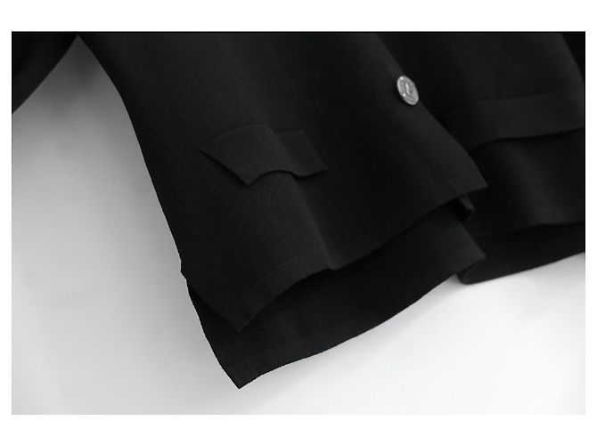Chanel schwarze Strickjacke - Ansicht 4