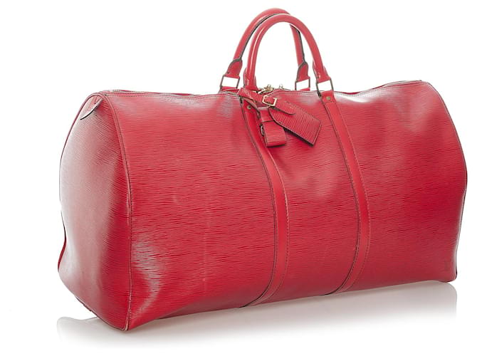 Louis Vuitton Red Epi Keepall 60 Rosso - vista 2