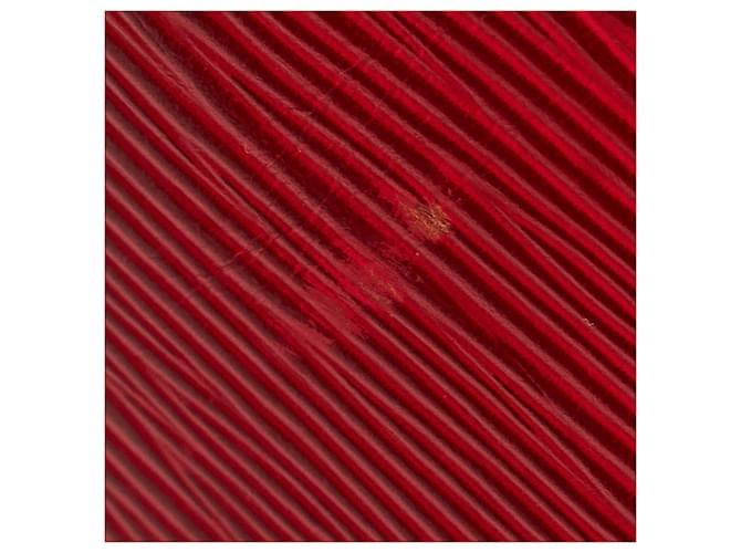 Louis Vuitton Red Epi Keepall 60 Rosso - vista 9