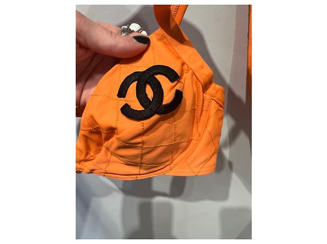 Chanel Kollektor 90´s Schwarz Orange - Ansicht 2