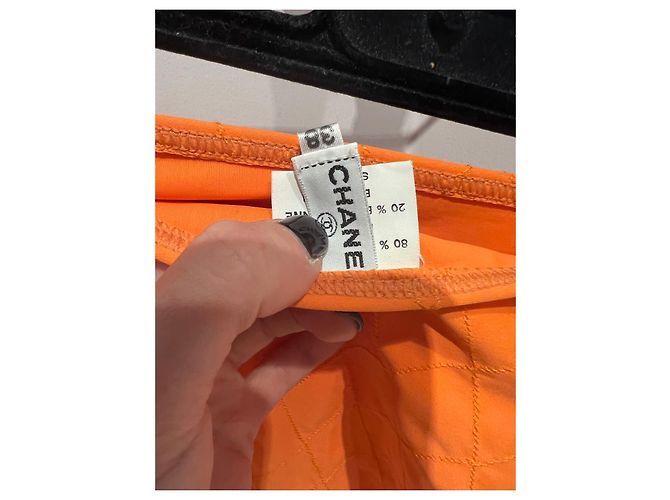 Chanel Kollektor 90´s Schwarz Orange - Ansicht 4