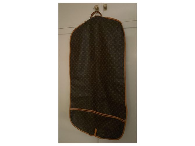 Louis Vuitton Housse Porte Marron Cuir - vue 2