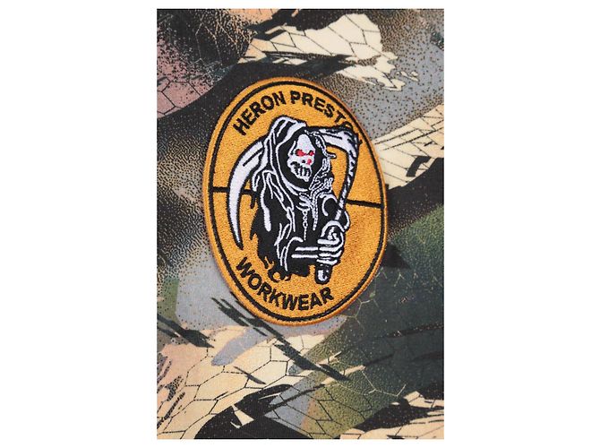 HERON PRESTON T-SHIRT CAMO IN COTONE ORGANICO size S - vista 6