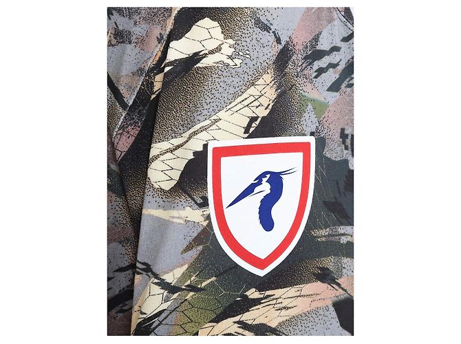 HERON PRESTON T-SHIRT CAMO IN COTONE ORGANICO size S - vista 7
