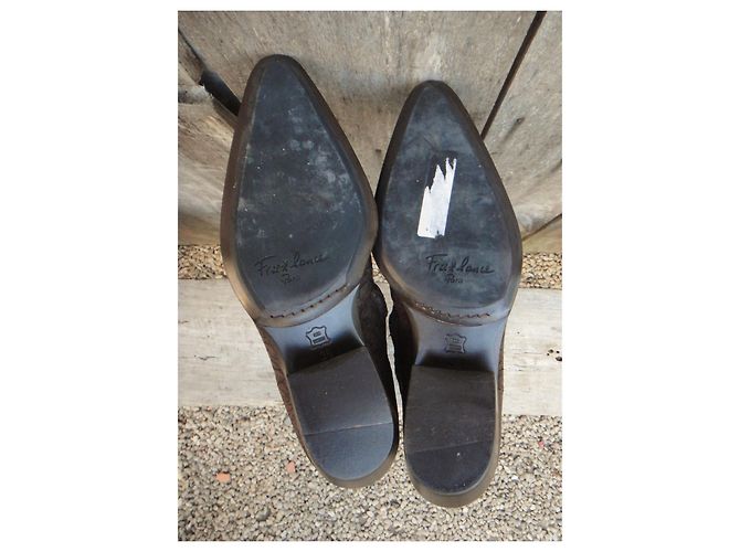 Botas Free Lance p 35 Marrón oscuro - vista 5