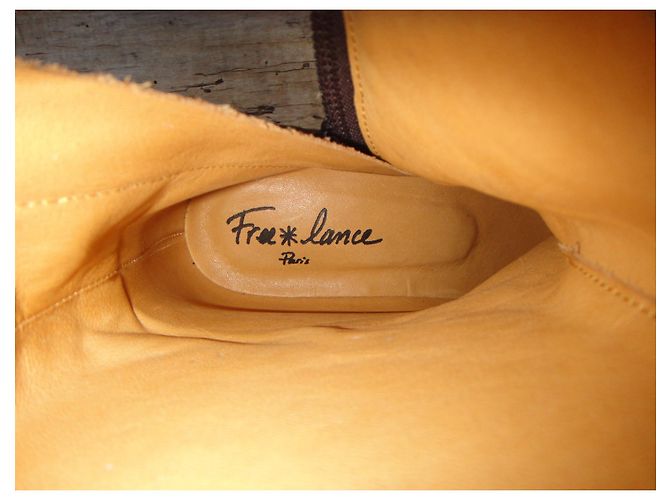 Botas Free Lance p 35 Marrón oscuro - vista 6