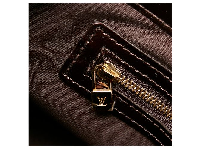 Louis Vuitton Purple Vernis Wilshire PM Porpora - vista 8