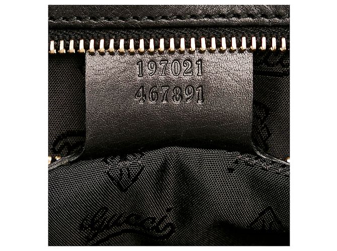 Gucci Black Hysteria Ledertasche Schwarz - Ansicht 7