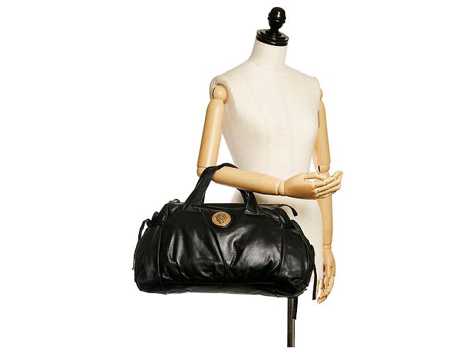 Gucci Black Hysteria Ledertasche Schwarz - Ansicht 9