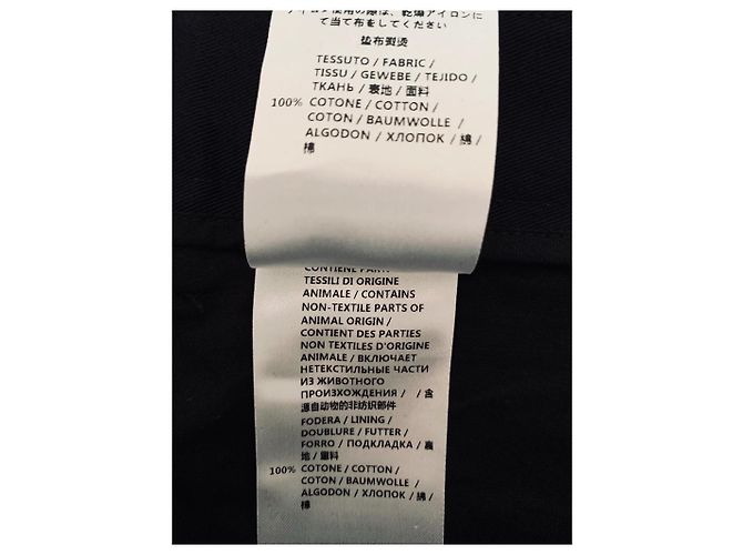 Pantaloni Gucci neri in cotone Nero - vista 6