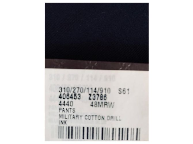 Pantaloni Gucci neri in cotone Nero - vista 7