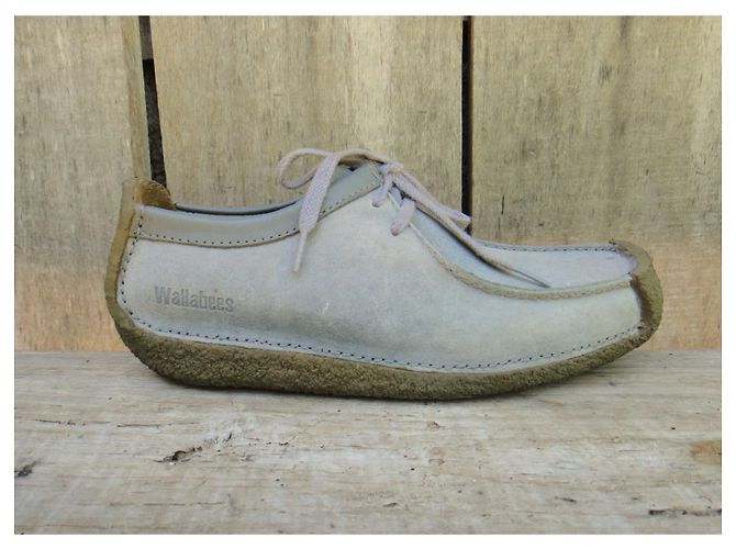 Clarks-Derbys-Model Natalie p 36 Hellblau - Ansicht 4