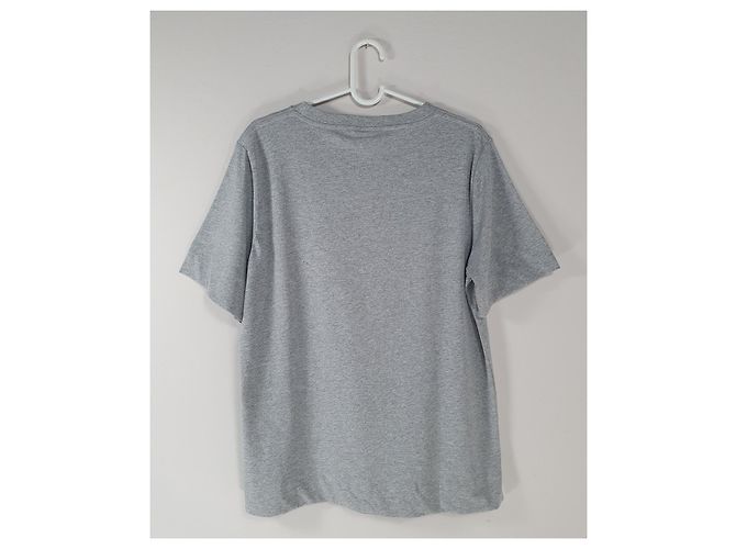 Camiseta gris Ganni de algodón - vista 3