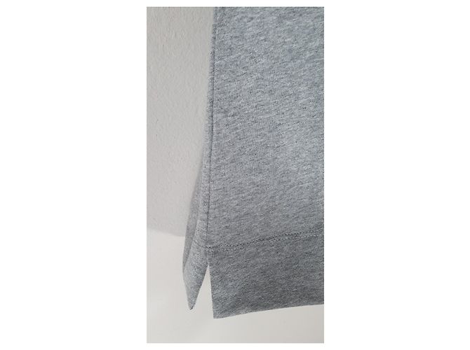 Camiseta gris Ganni de algodón - vista 4