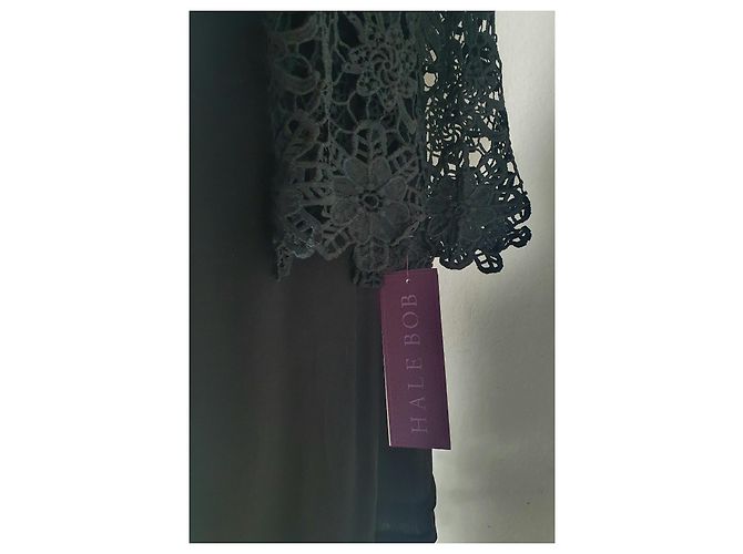 Hale Bob Spitzenkleid in Schwarz aus Viscose - Ansicht 6