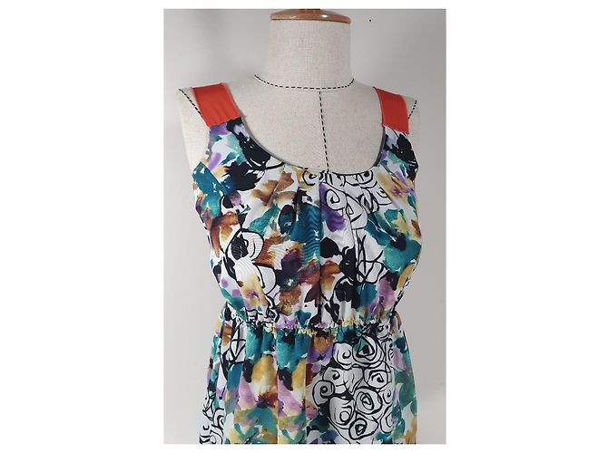 Vestido mini Vera Wang Simply Multicolor - vista 2