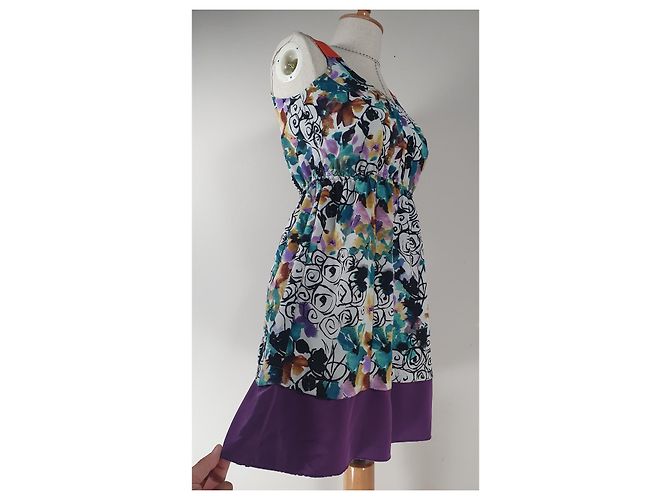 Vestido mini Vera Wang Simply Multicolor - vista 3