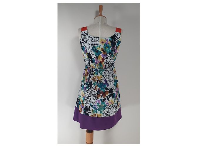 Vestido mini Vera Wang Simply Multicolor - vista 4