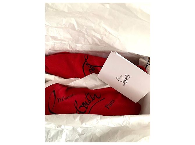 Sandali Christian Louboutin in pelle nera Nero - vista 9