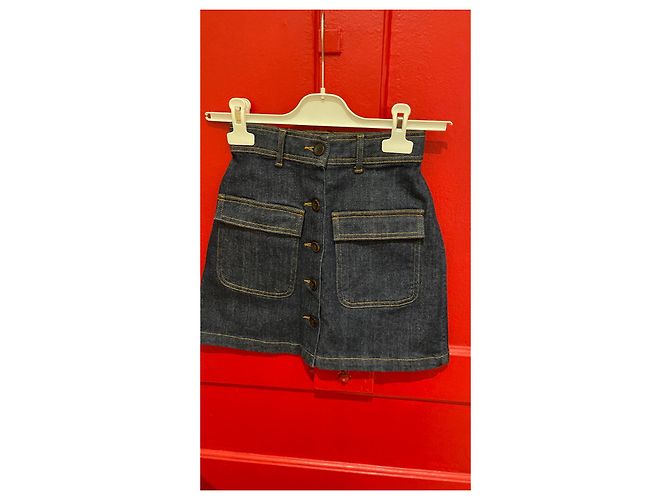 Soeur Jeansrock Marineblau - Ansicht 2