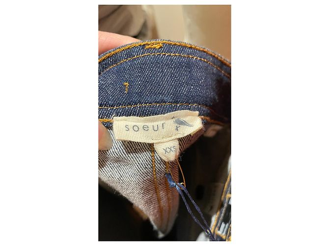 Soeur Jeansrock Marineblau - Ansicht 4