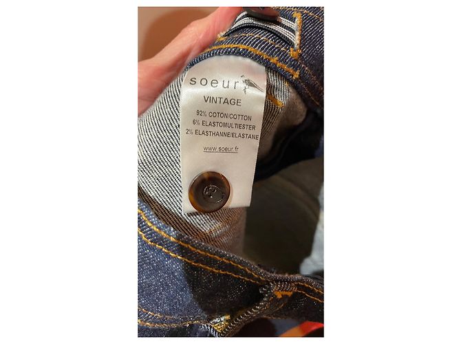 Soeur Jeansrock Marineblau - Ansicht 5