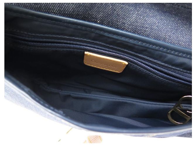 NOVA BOLSA DE MÃO CHRISTIAN DIOR EM DENIM E COURO NOVA BOLSA DE MÃO - vista 5