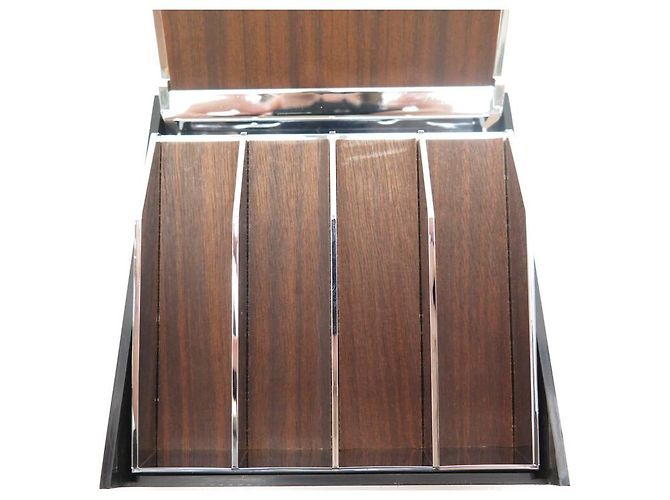CIGARETTE BOX LANCEL IN PLASTIC DIAMOND TIP WOOD CIGARETTE BOX BOX - view 7