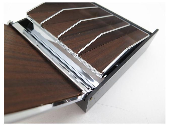 CIGARETTE BOX LANCEL IN PLASTIC DIAMOND TIP WOOD CIGARETTE BOX BOX - view 8