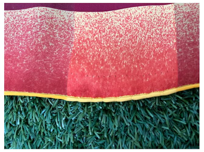 Cartier Sciarpa 90 X 90 cm Rosso Bordò - vista 7