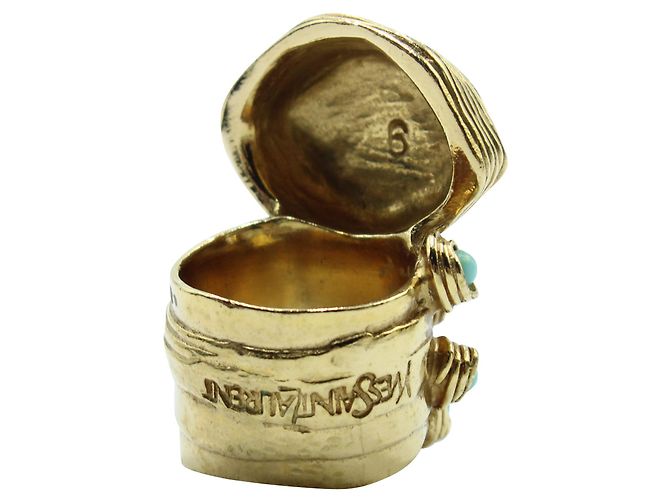 Yves Saint Laurent Arty-Ring in Türkis - vista 2
