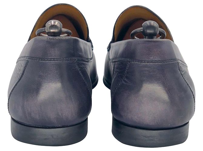 Berluti-Loafer aus violettem Leder - Ansicht 4