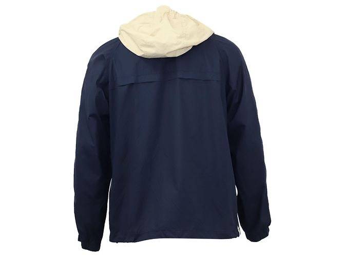 Giacca a vento Coach X Marvel in nylon blu navy - vista 4