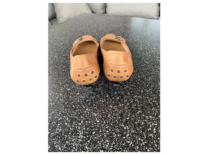 Tod's Absatzschuhe Leder Braun Größe 38.5 - Ansicht 6